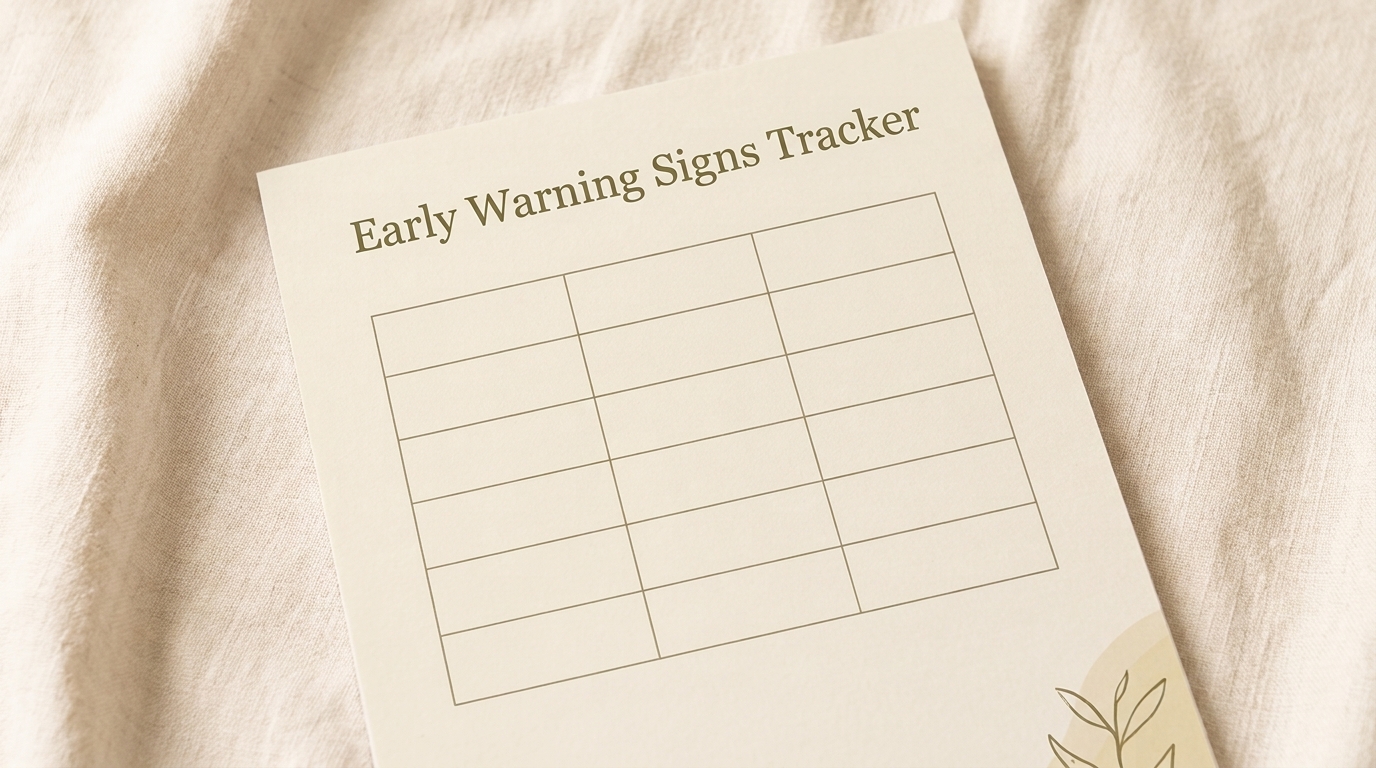 Early Warning Signs Tracker